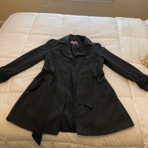 Charcoal Peacoat